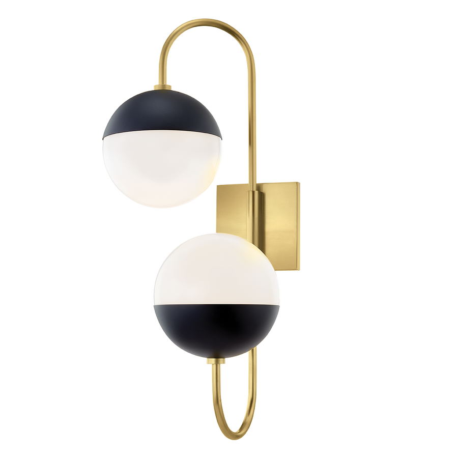 Mitzi Renee Wall Sconce — H344102B-AGB/BK