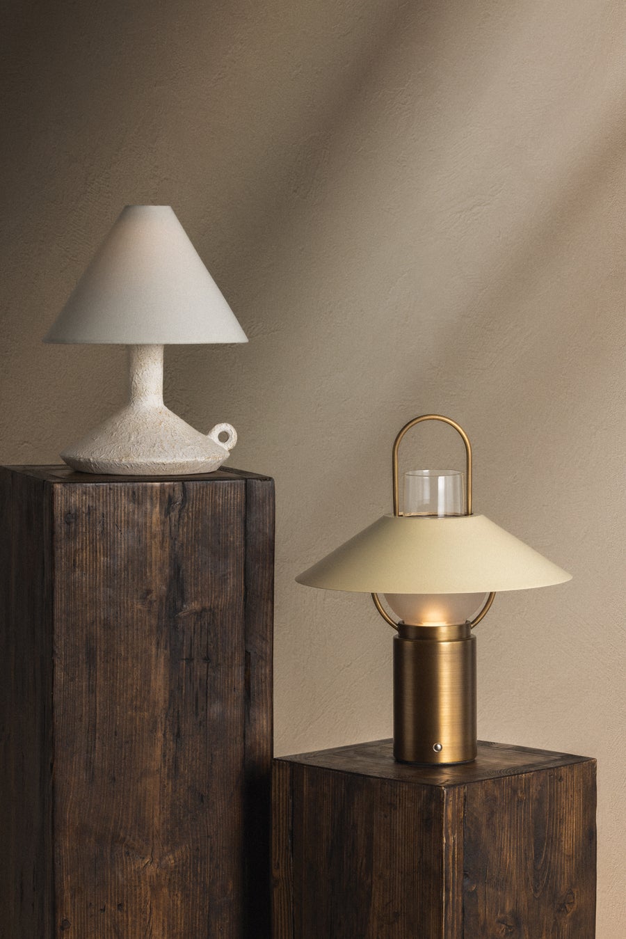 Troy Lighting Kindle Rechargeable Table Lamp — RTL4715-PBR/SSD