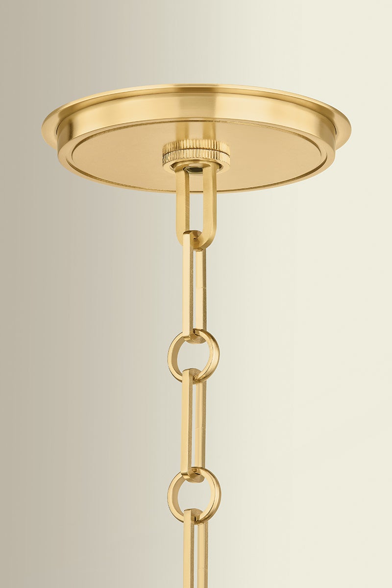 Hudson Valley Lighting Ellsworth Lantern — Aged Brass