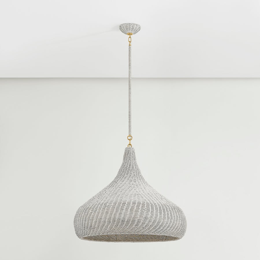 Hudson Valley Lighting HAMPSTEAD Pendant — Aged Brass