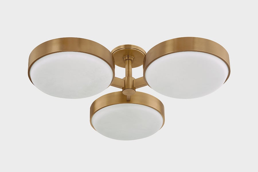 Troy Lighting RORY Semi Flush — C1330-PBR