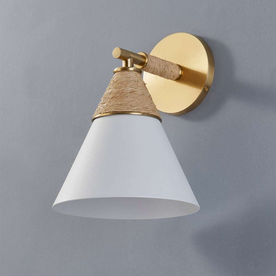 Mitzi Mica Wall Sconce — H709101-AGB/TWH