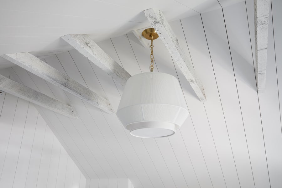 Hudson Valley Lighting Debi Pendant — Aged Brass
