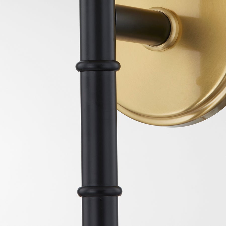 Mitzi Banyan Wall Sconce — H759101-AGB/SBK