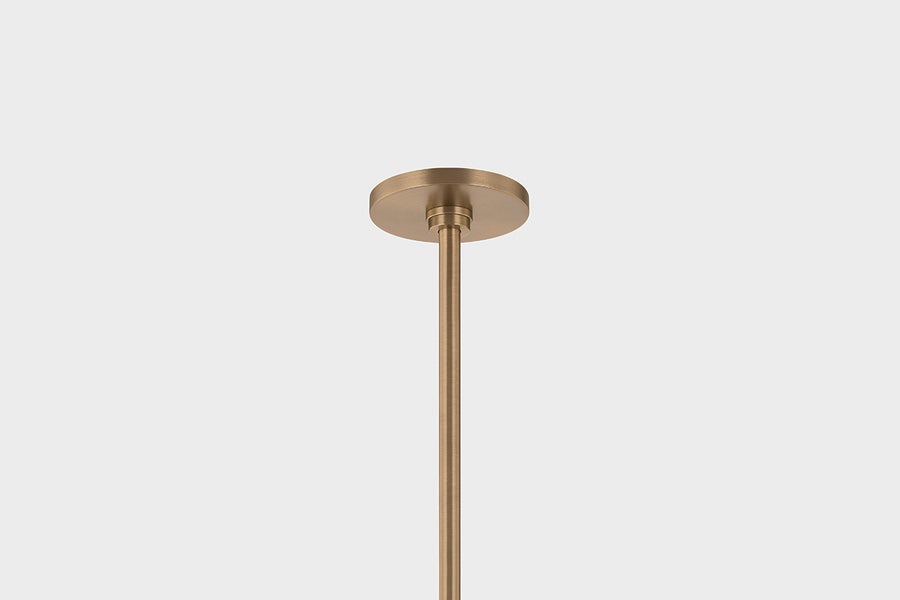 Troy Lighting AUGUST CHANDELIER — F3734-PBR