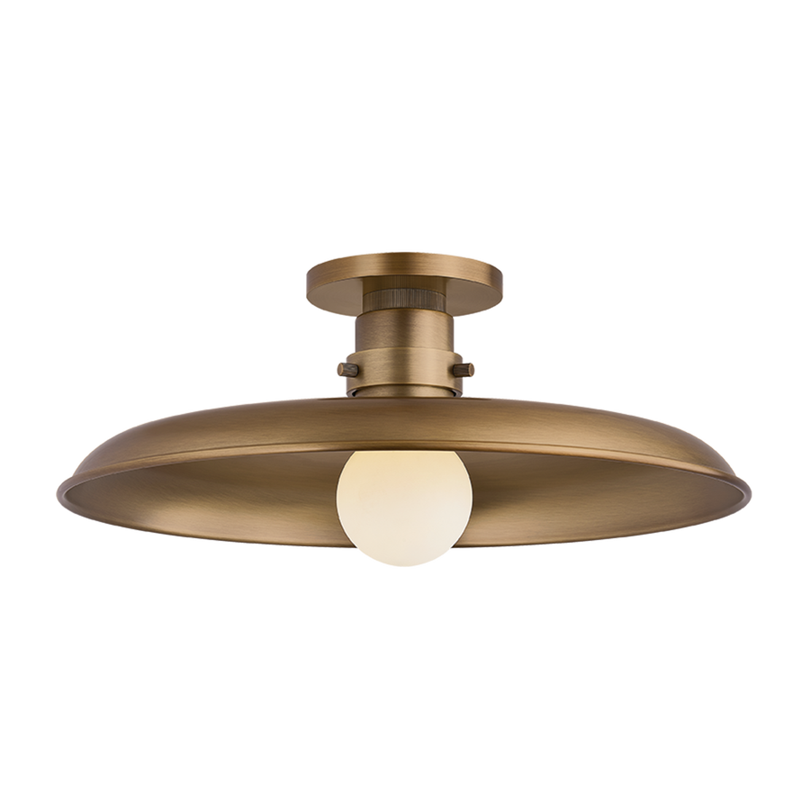 Troy Lighting Rainhill Semi Flush — C3216-PBR