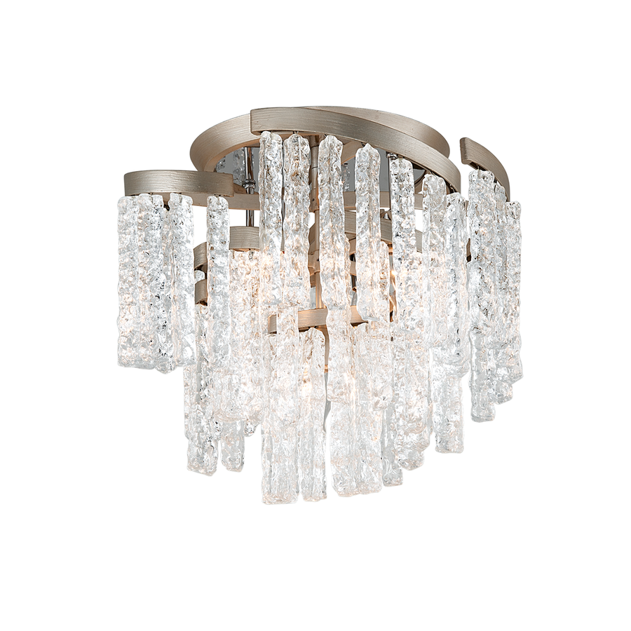 Corbett Lighting Mont Blanc Semi Flush — 243-35-WSL
