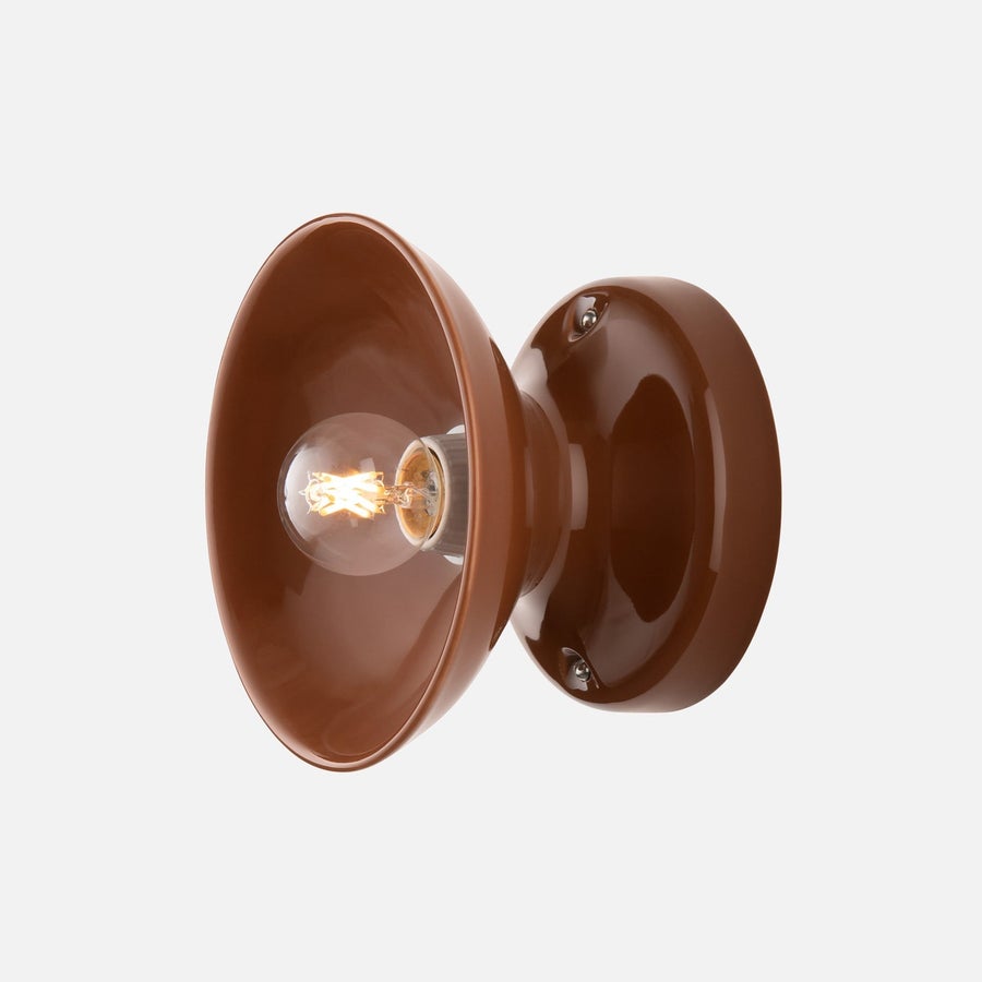 Schoolhouse Alabax Medium Flush Mount — SH125661-AU