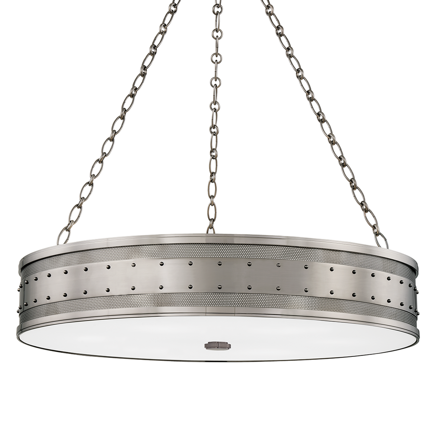 Hudson Valley Lighting Gaines Chandelier — Historic Nickel