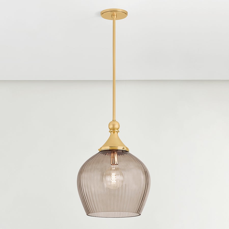 Hudson Valley Lighting CHATTON Pendant — Aged Brass
