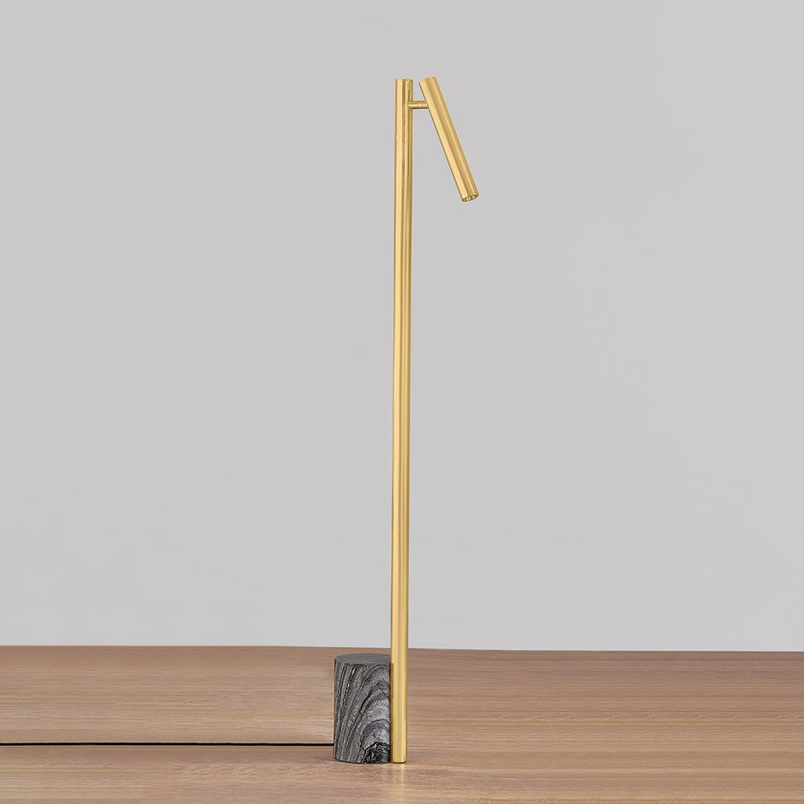 Hudson Valley Lighting CIRCLEVILLE Floor Lamp — Aged Brass