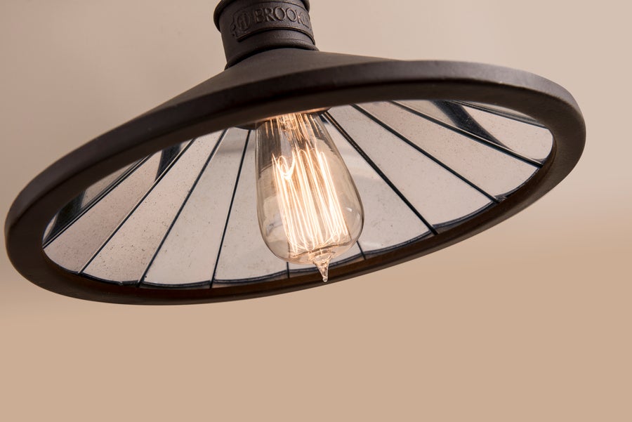 Troy Lighting Brooklyn Wall Sconce — B3142-HBZ