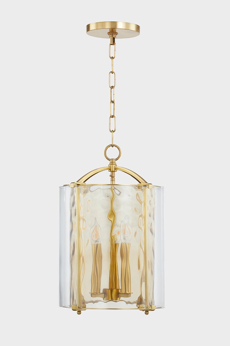 Hudson Valley Lighting RAMSEY Lantern — Aged Brass