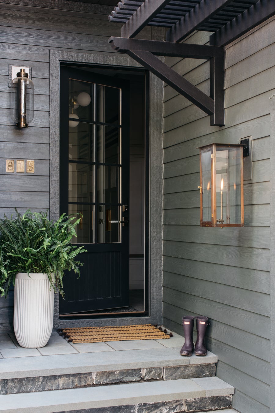 Troy Lighting Atwater Exterior Wall Sconce — B7032-PBR