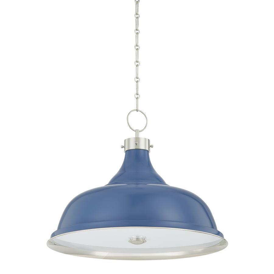 Hudson Valley Lighting Painted No. 1 Pendant — MDS300L-PN/FBL