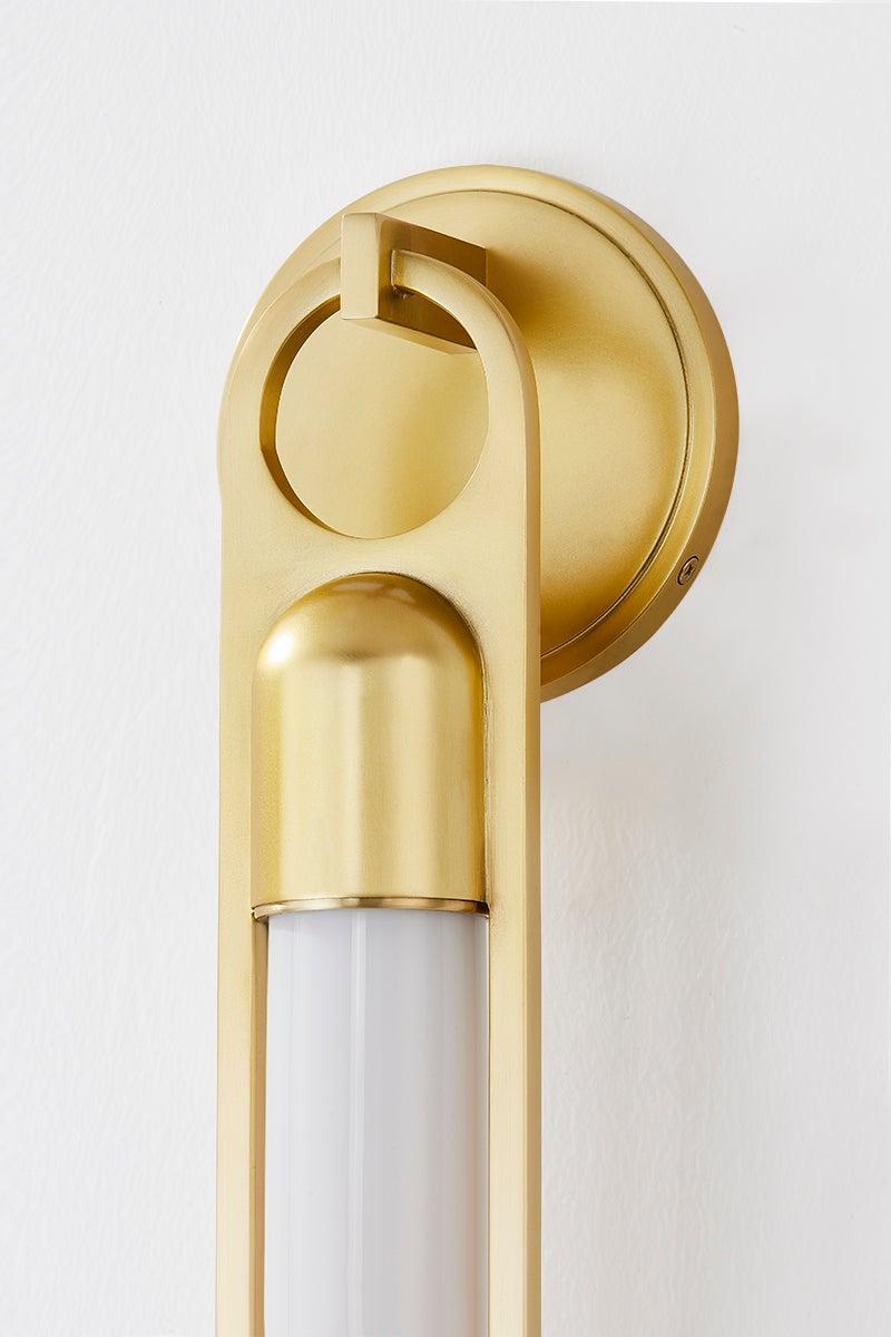 Hudson Valley Lighting BETHLEHEM Wall Sconce — Aged Brass