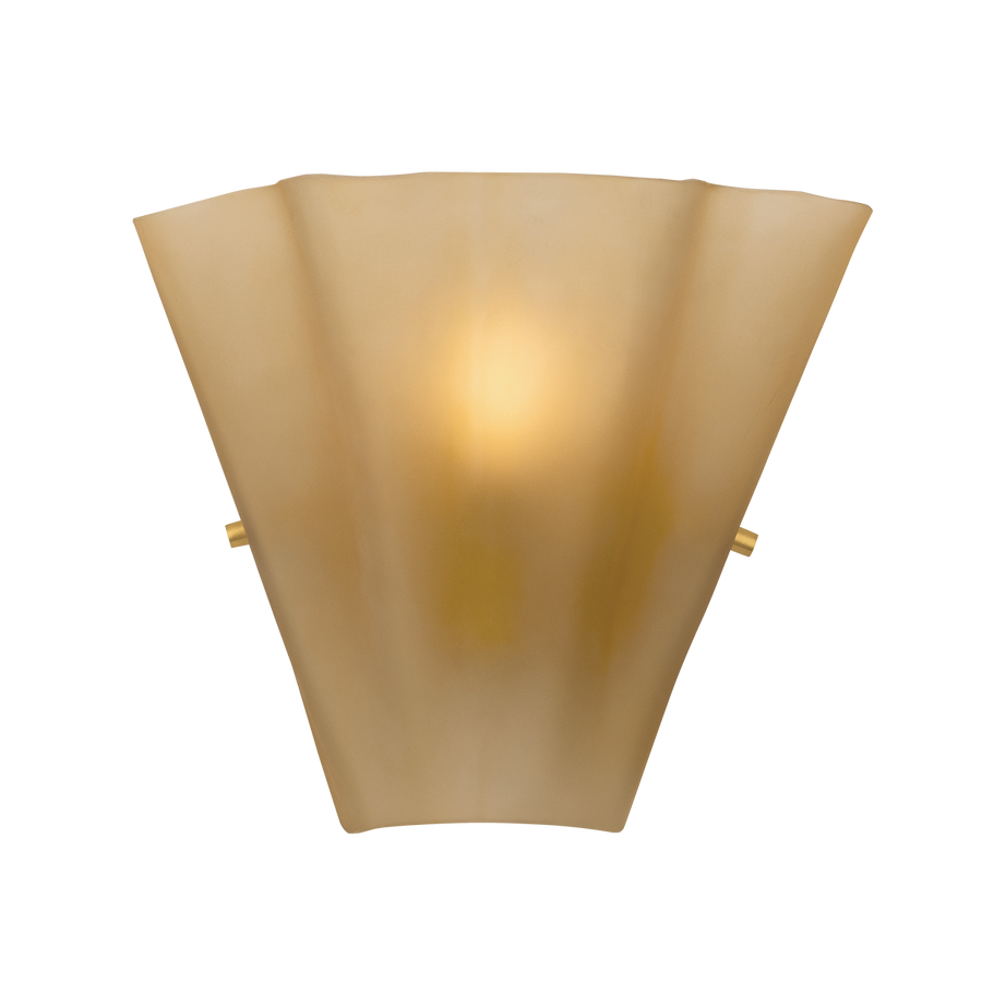 Hudson Valley Lighting Queens Wall Sconce — Aged Brass