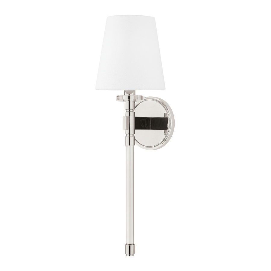 Hudson Valley Lighting Blixen Wall Sconce — Polished Nickel