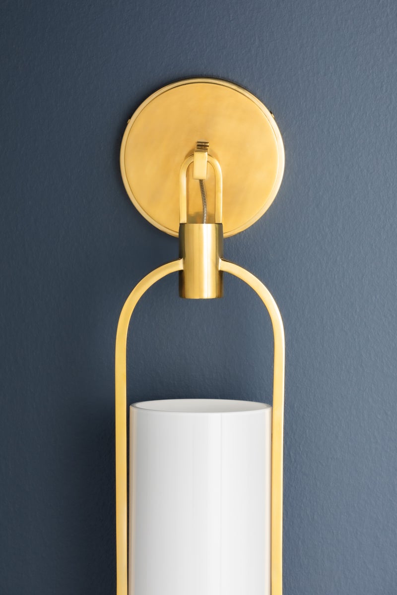 Hudson Valley Lighting LORIMER Wall Sconce — Aged Brass