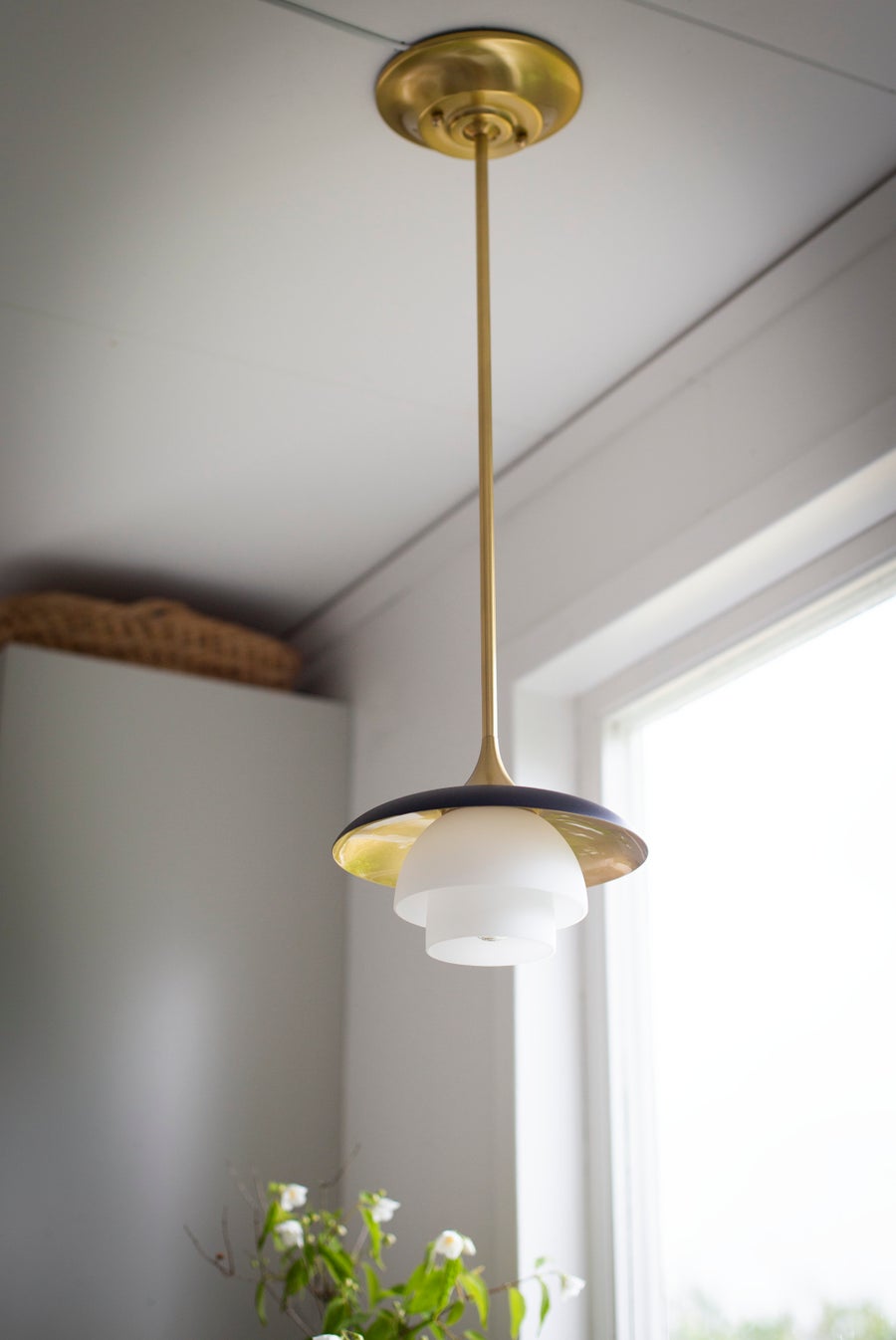 Hudson Valley Lighting Barron Pendant — Aged Brass