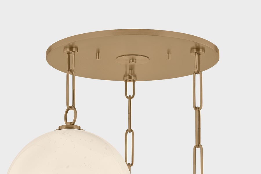 Troy Lighting BRAMBLE CHANDELIER — F1826-PBR
