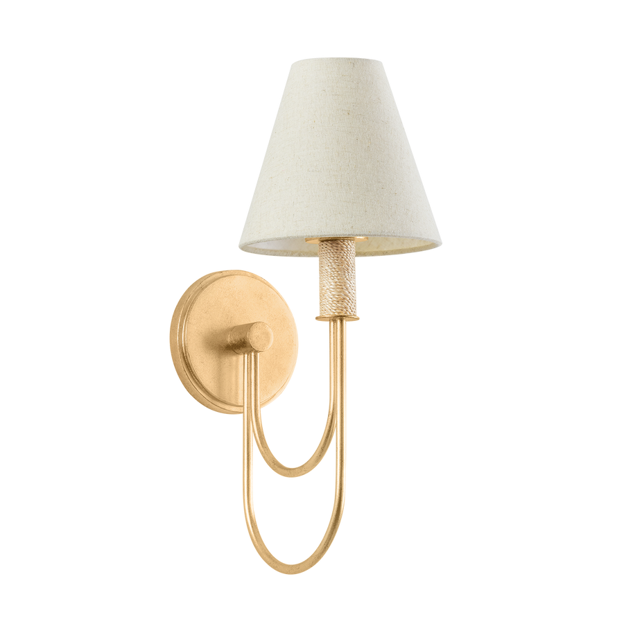 Hudson Valley Lighting WARRENSBURG Wall Sconce — Vintage Gold Leaf