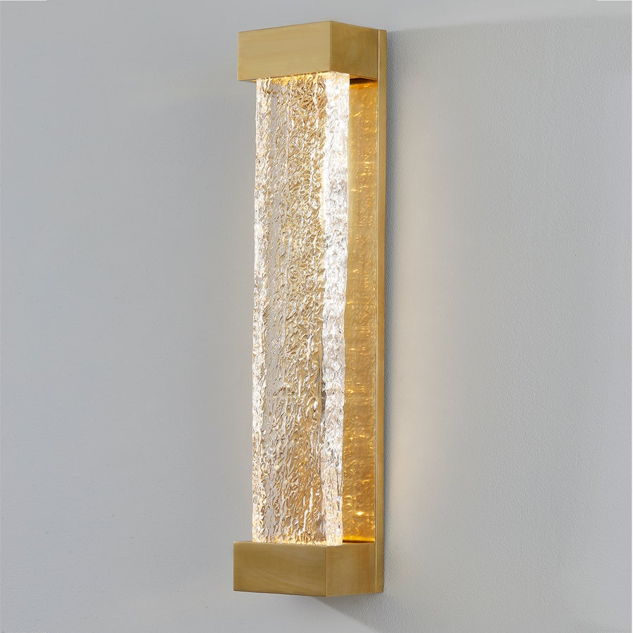 Hudson Valley Lighting Wharton Wall Sconce — Aged Brass