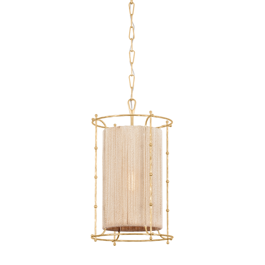 Hudson Valley Lighting JONES POINT Lantern — Vintage Gold Leaf