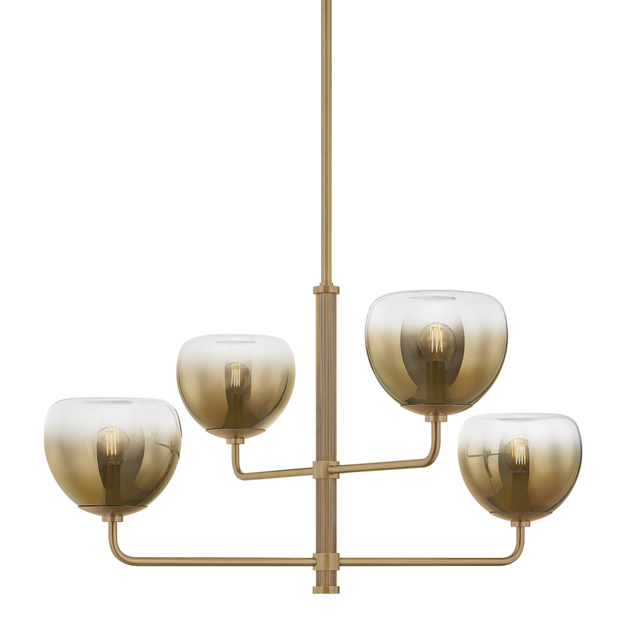 Troy Lighting AUGUST CHANDELIER — F3734-PBR