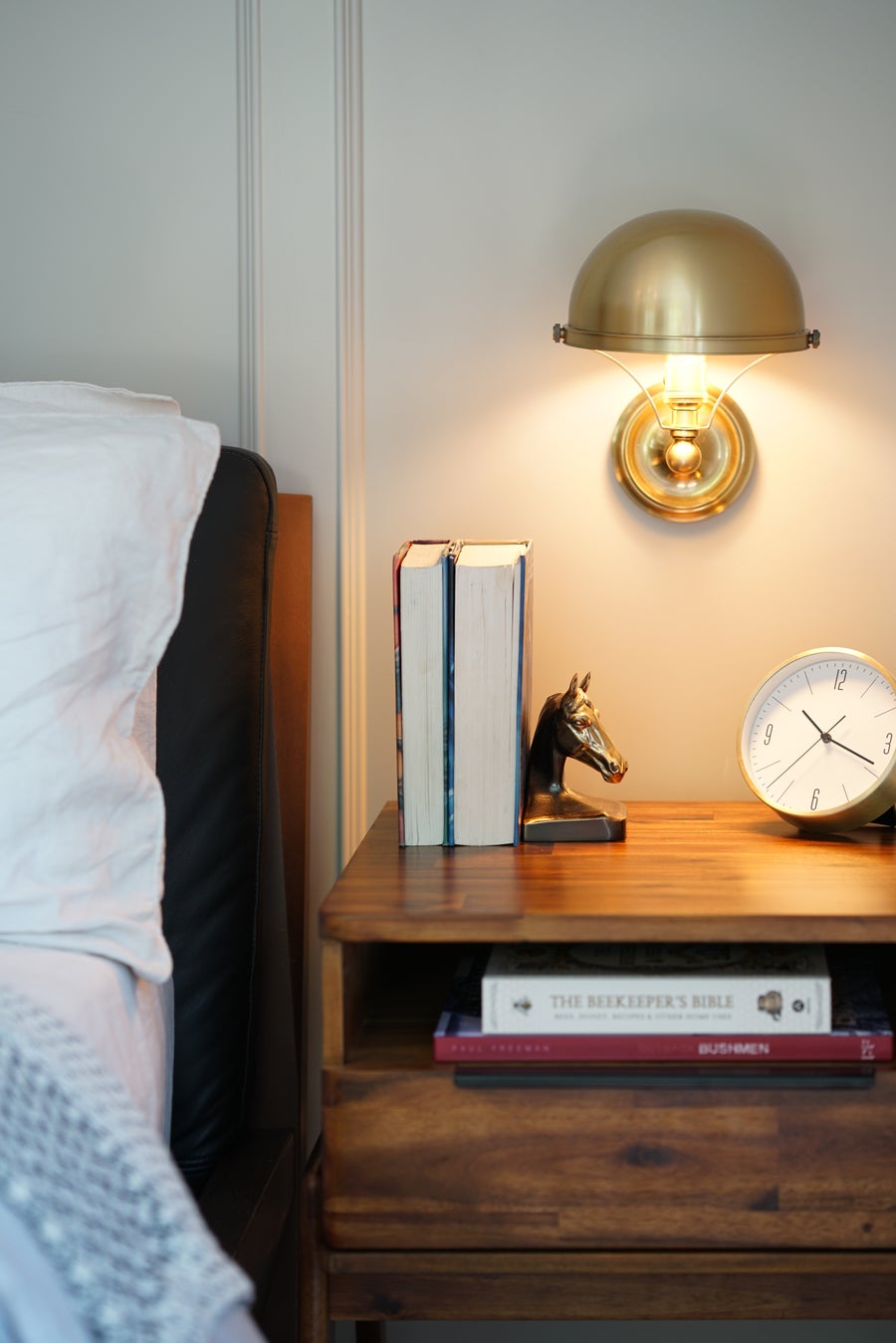 Hudson Valley Lighting Covington Wall Sconce — Aged Brass