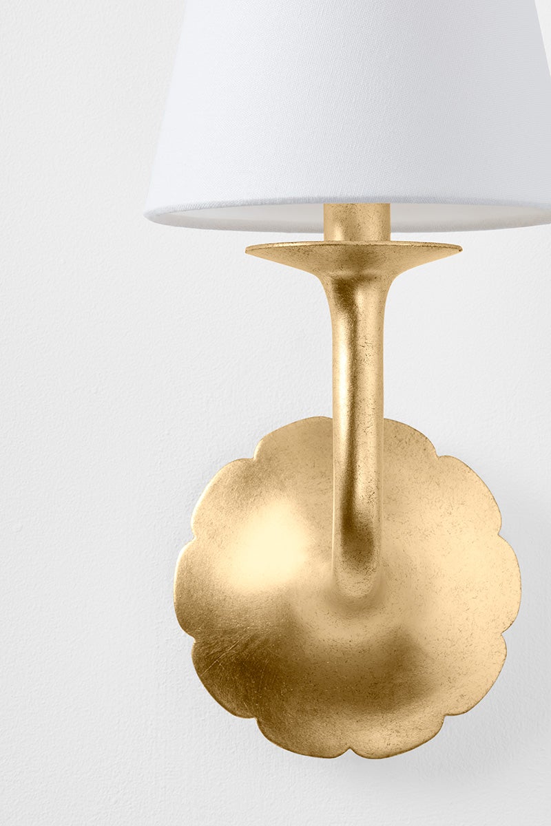Hudson Valley Lighting WINNIPEG WALL SCONCE — Vintage Gold Leaf