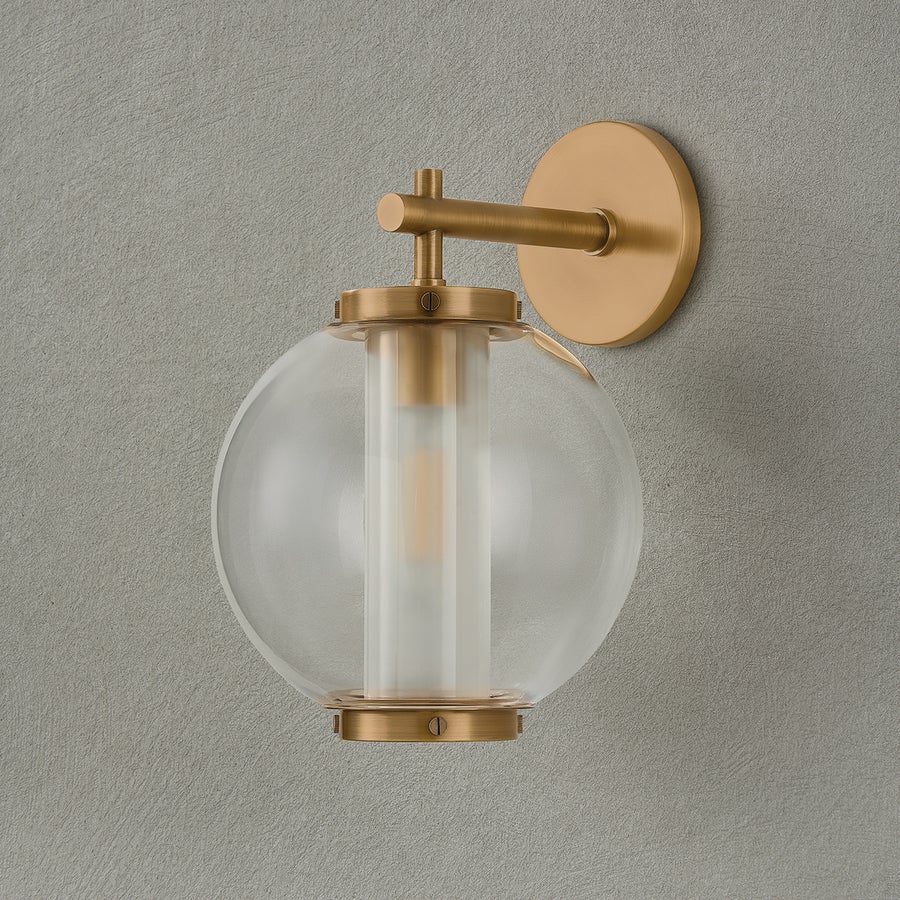 Troy Lighting Marco Exterior Wall Sconce — B6214-PBR