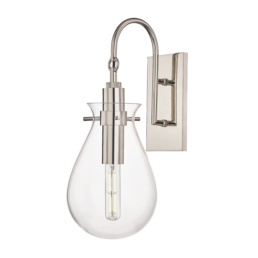 Hudson Valley Lighting Ivy Wall Sconce — Polished Nickel