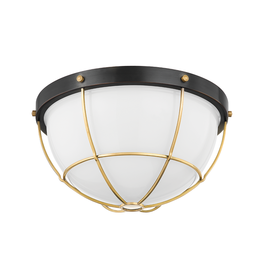 Hudson Valley Lighting HOLKHAM Flush Mount — MDS1501-AGB/DB
