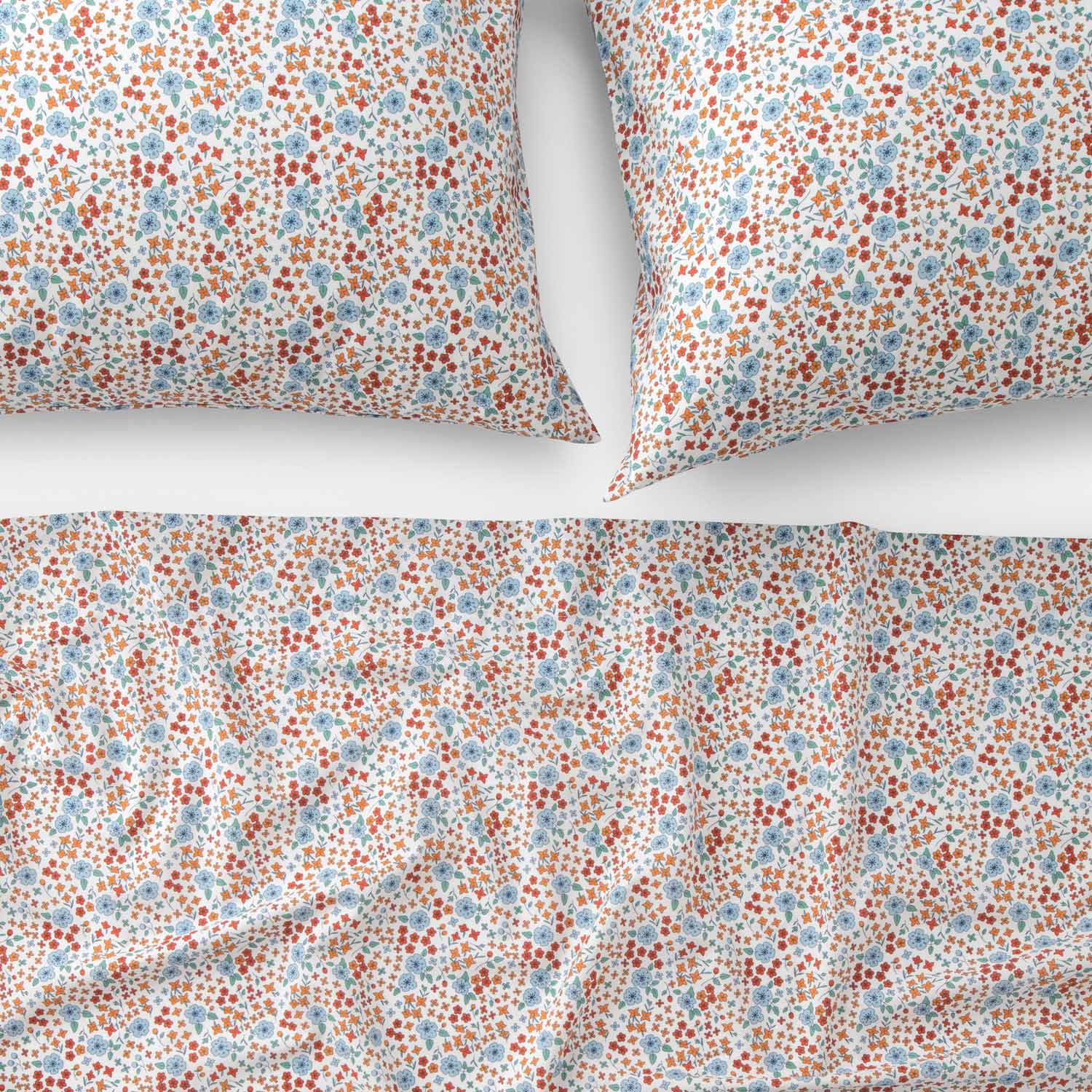 Wallowa Floral Sheeting in Multicolor, image 3