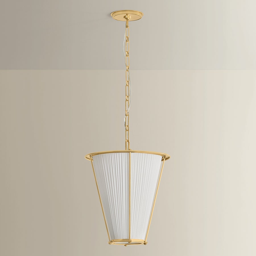 Hudson Valley Lighting Ellsworth Lantern — Aged Brass