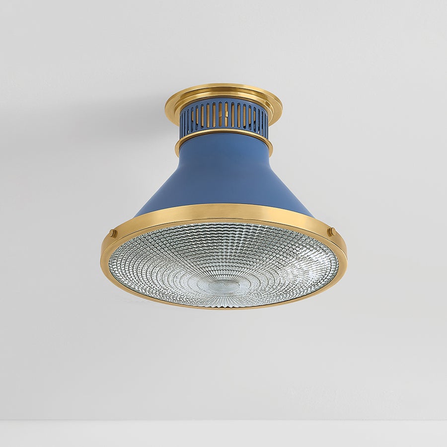 Hudson Valley Lighting Highclere Flush Mount — MDS2402-AGB/FBL