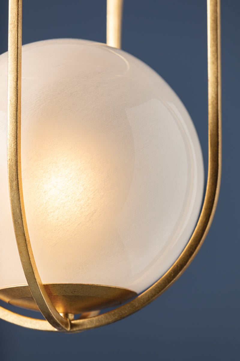 Hudson Valley Lighting VERBANK LANTERN — Vintage Gold Leaf