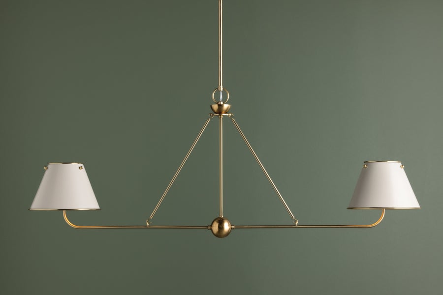 Hudson Valley Lighting Burghley Linear — MDS2001-AGB/OW