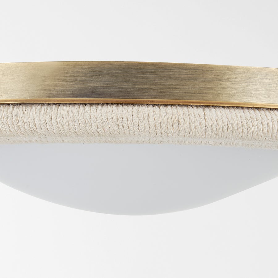 Troy Lighting ZION Flush Mount — C8910-PBR