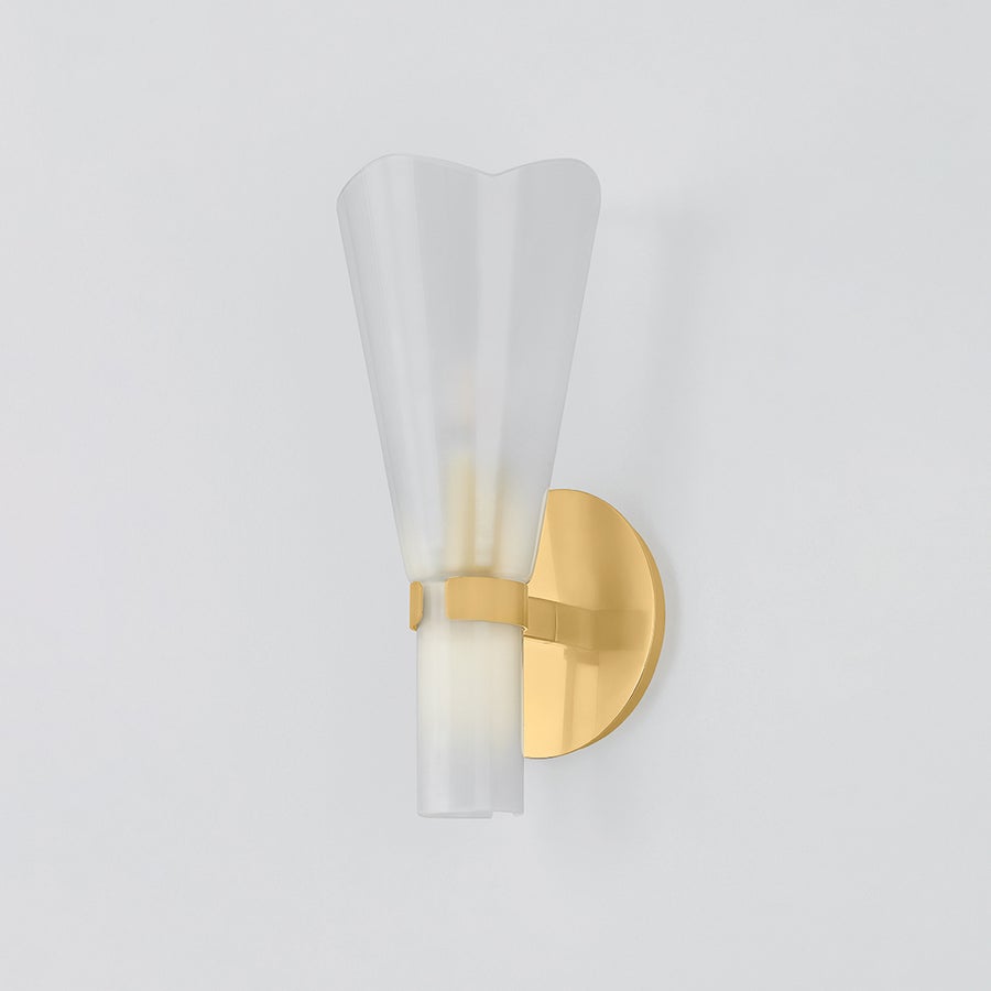 Hudson Valley Lighting PINE ISLAND Wall Sconce — Aged Brass