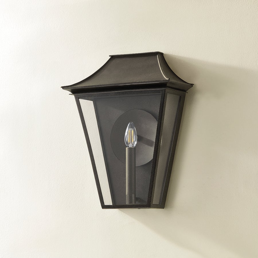 Troy Lighting Tehama Exterior Wall Sconce — B2917-FRN