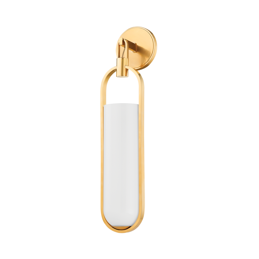 Hudson Valley Lighting LORIMER Wall Sconce — Aged Brass