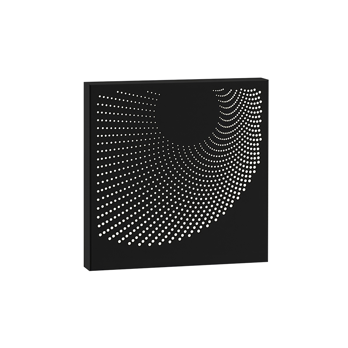Dotwave™ Sconces & Wall in TEXTURE BLACK