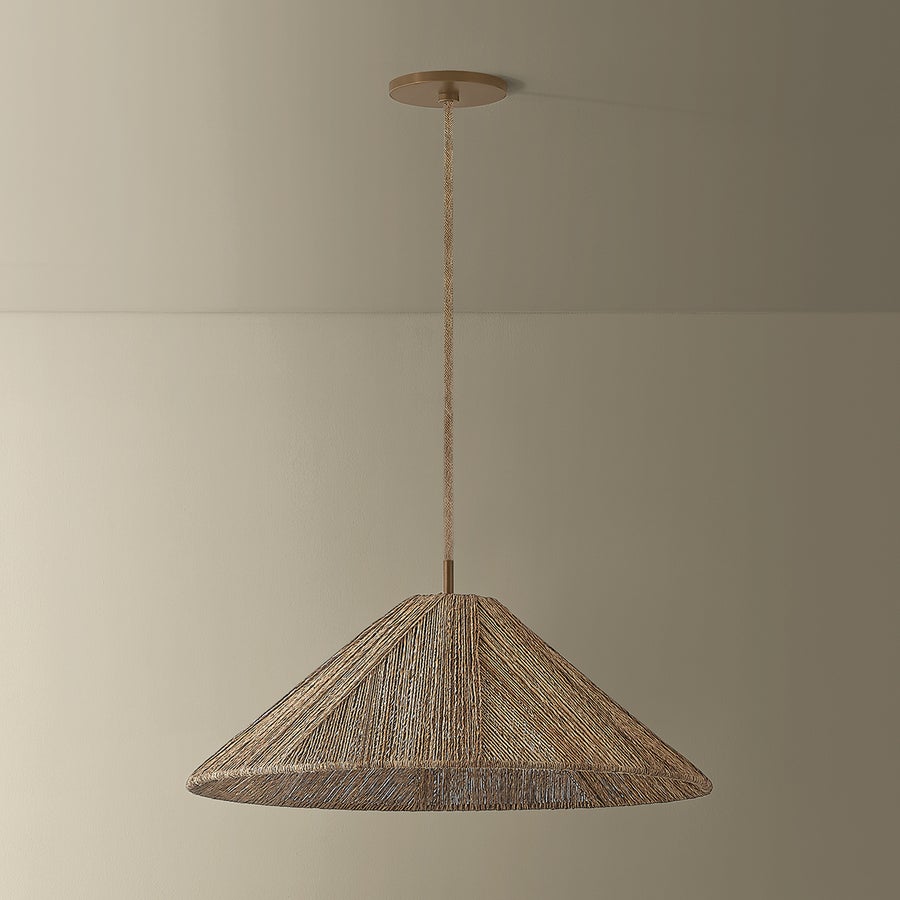 Troy Lighting Ahrens Pendant — F3724-PBR