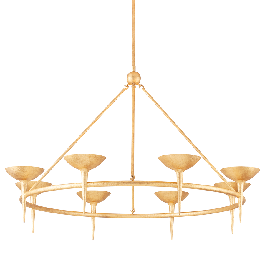 Troy Lighting Cecilia Chandelier — F2608-VGL