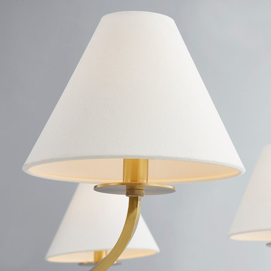 Hudson Valley Lighting Stacey Chandelier — Aged Brass