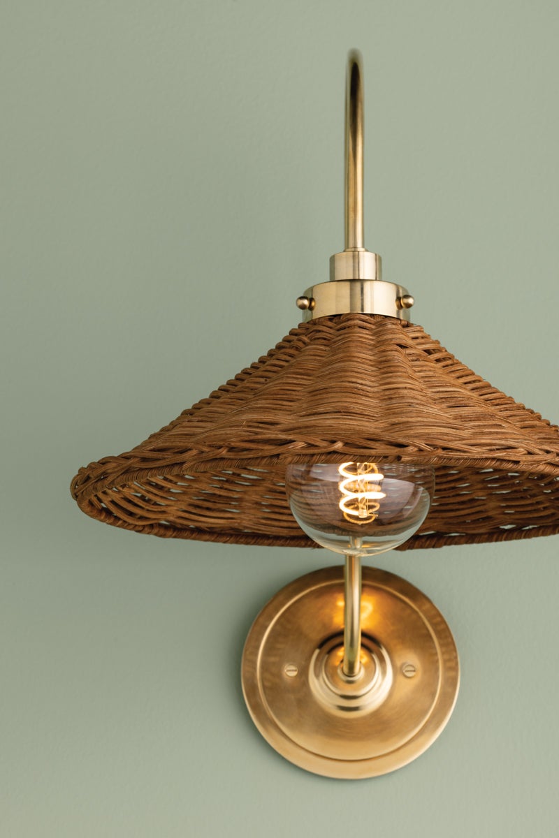 Hudson Valley Lighting Kensington Wall Sconce — Aged Brass
