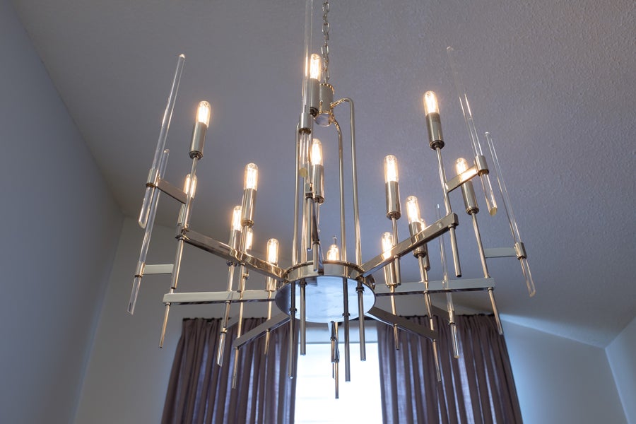 Hudson Valley Lighting Bari Chandelier — Polished Nickel