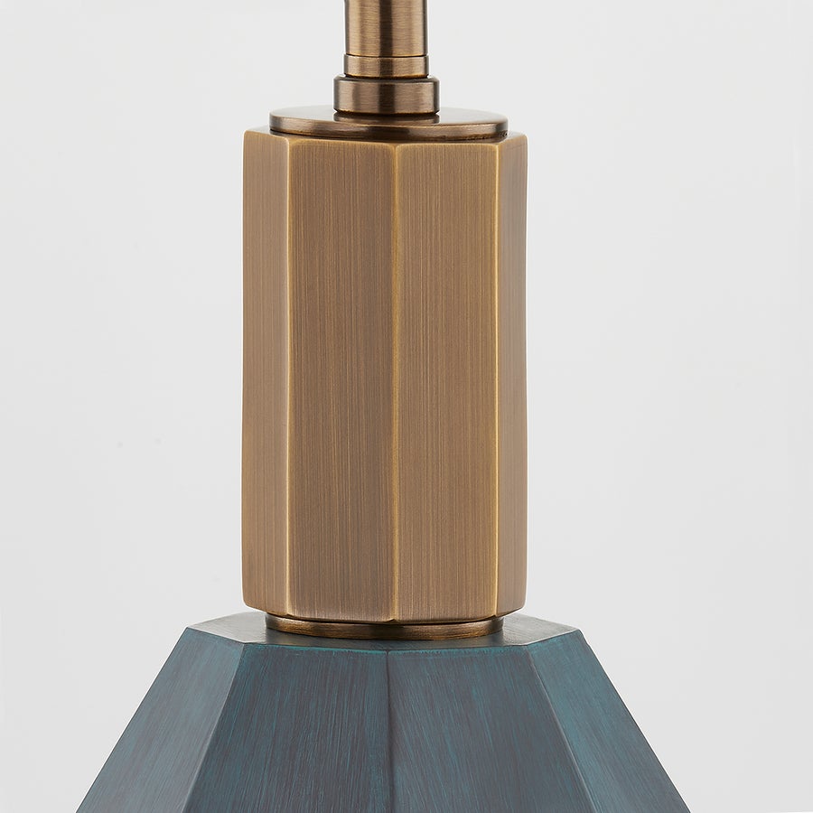 Troy Lighting HUNTLEY Pendant — F8315-PBR/VER